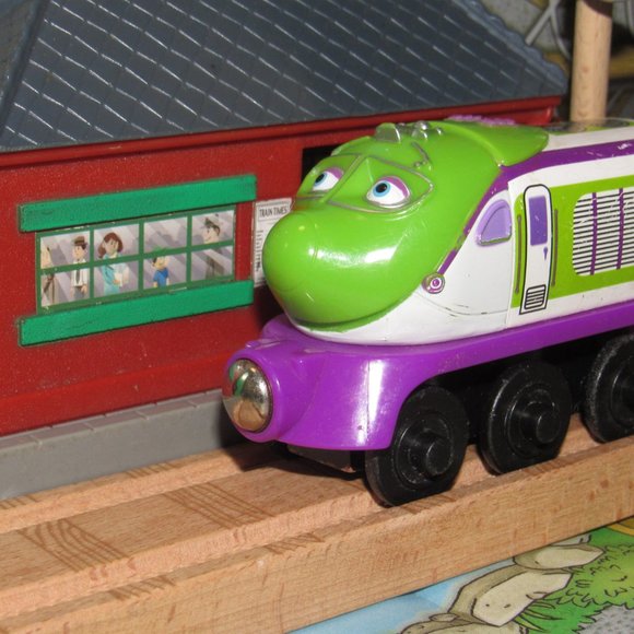 Thomas Chuggington Wooden Railway Train Engine Track Koko - Picture 2 of 5